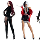 New, non-licensed Halloween costumes for 2021 from left to right: Sexy Buzz Lightyear, Black Widow, Cruella DeVille, The Witcher.